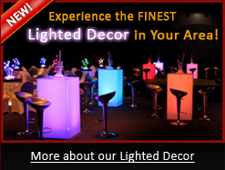 Experience the Only Lighted Casino Tables in Your Area!